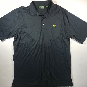 MASTERS AMEN CORNER COLLECTION GOLF SHIRT BLACK XL